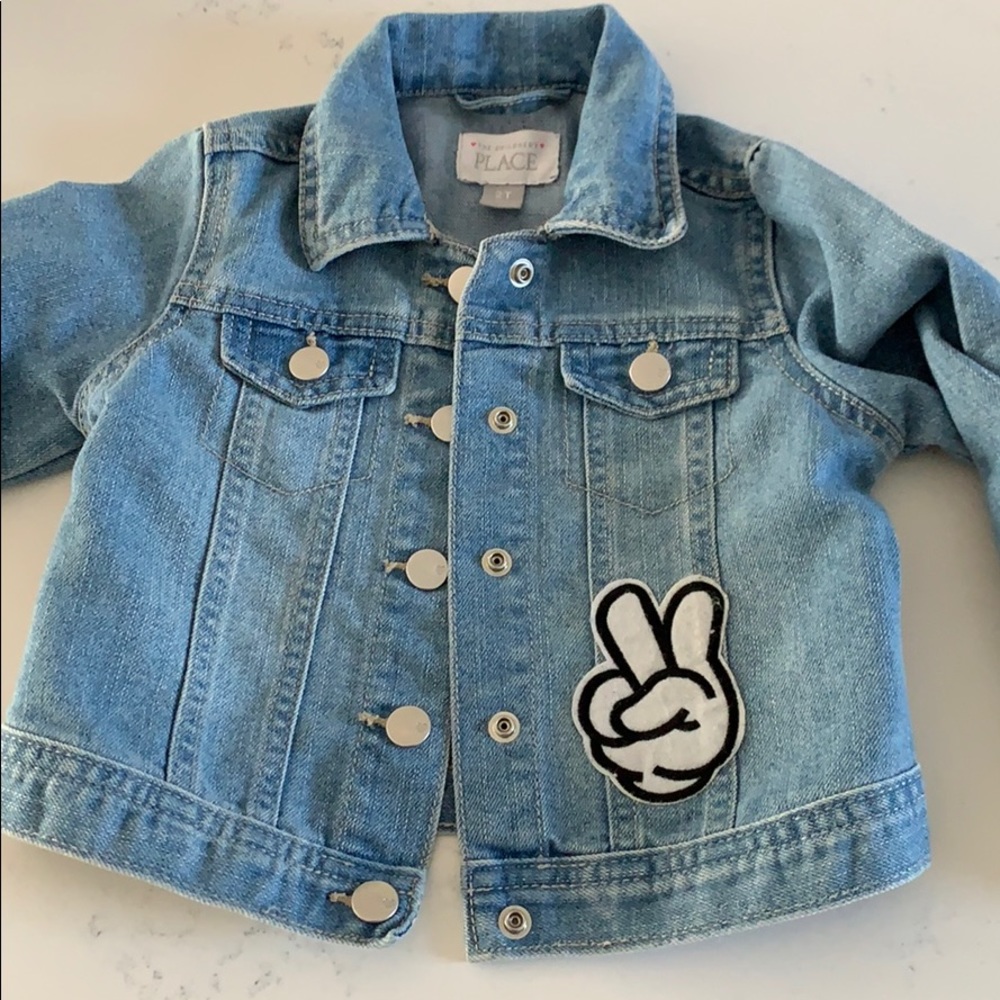 Custom denim jacket “CHARLIE “ - Picture 2 of 2
